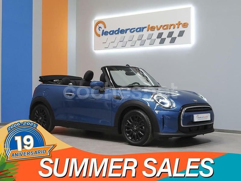 Azul Usado 2022 Mini Cooper Cabriolet Descapotable | 21.590 € (Un poco caro) - Imagen 1/4
