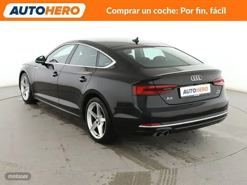 Usado Audi A5 Sport 190 CV (139 kW) 2018 Negro Coupe