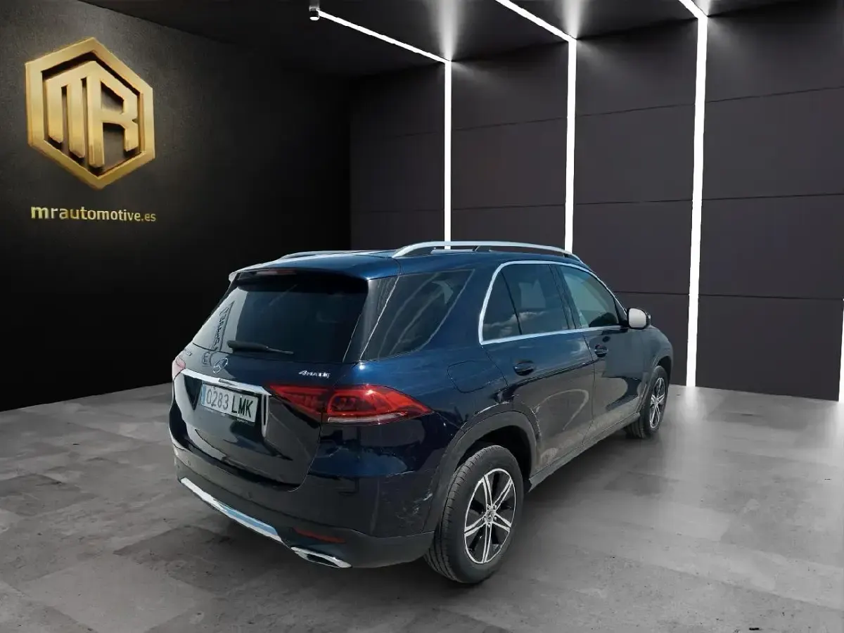 Usado Mercedes GLE300 245 CV (180 kW) 2021 Azul metalizado SUV