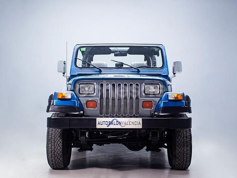 Usado Jeep Wrangler 121 CV (88 kW) 1992 Azul SUV