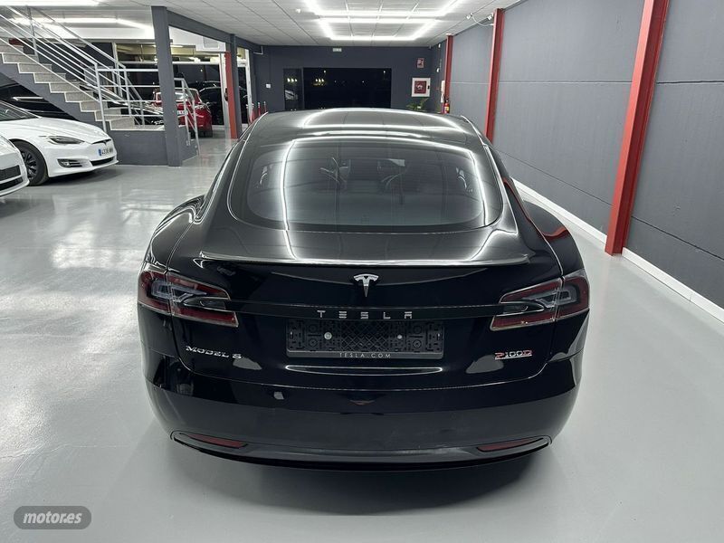 Usado Tesla Model S 567 kW (772 CV) 2018 Negro Utilitario