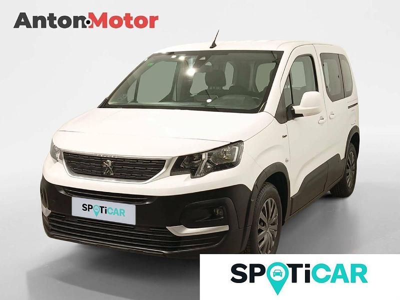 Blanco Usado 2021 Peugeot Rifter Style Monovolumen | 17.900 € - Imagen 1/4
