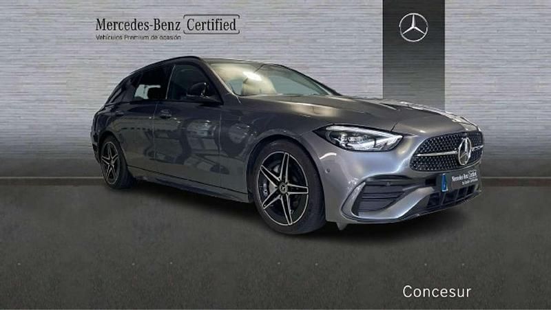 Usado Mercedes C220 200 CV (147 kW) 2025 Gris Familiar