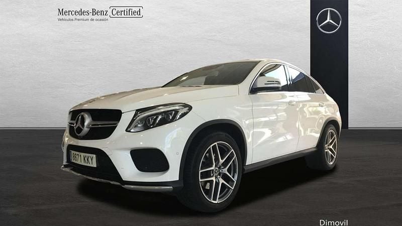 Blanco Usado 2018 Mercedes GLE350 AMG line Coupe | 34.900 € - Imagen 1/4