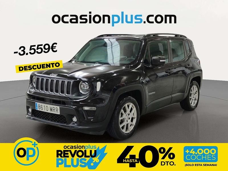 Usado Jeep Renegade Altitude 130 CV (95 kW) 2024 Negro SUV