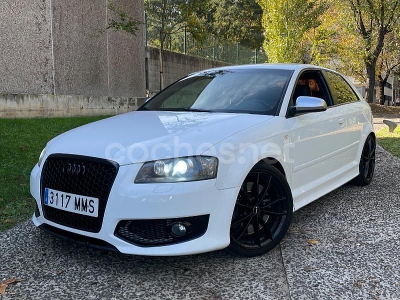 Usado Audi S3 Ambiente 265 CV (194 kW) 2007 Blanco Berlina