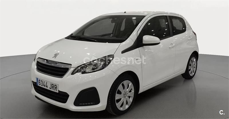 Usado Peugeot 108 Allure 72 CV (52 kW) 2021 Blanco Berlina