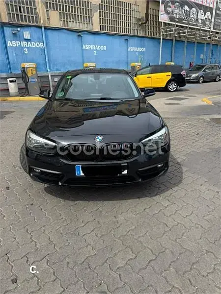 Usado BMW 116 116 CV (85 kW) 2017 Negro Utilitario