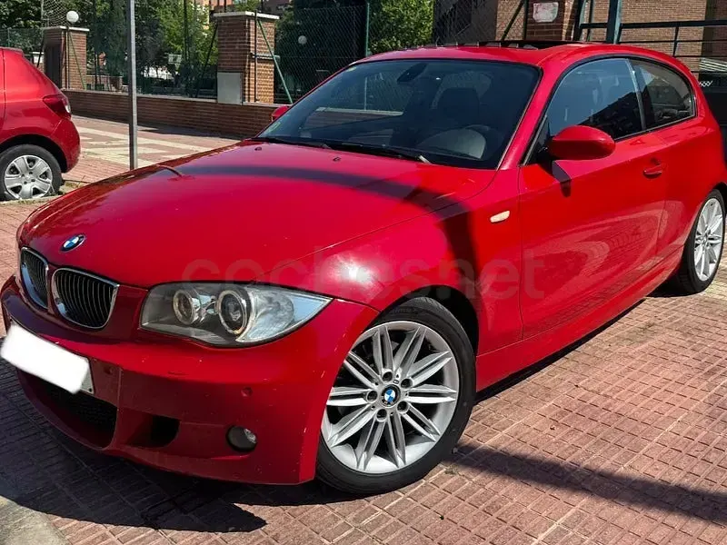 Usado BMW 118 143 CV (105 kW) 2008 Rojo Utilitario