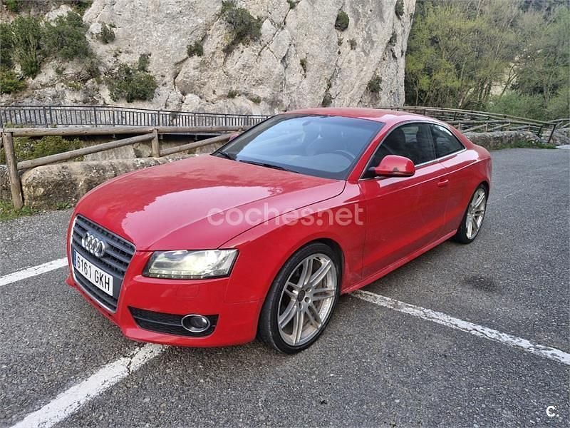 Używany Audi A5 180 KM (132 kW) 2009 Czerwony Coupe