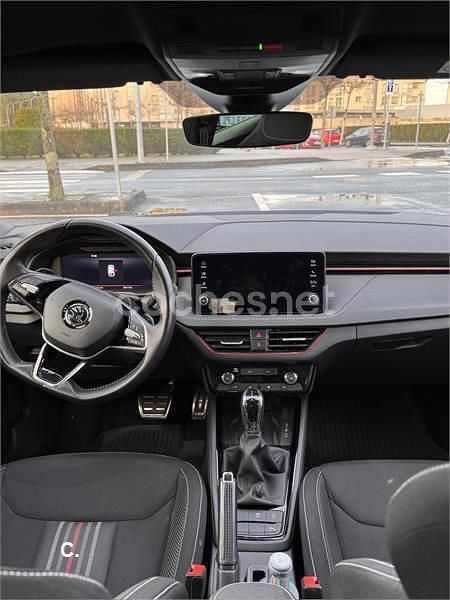 Usado Skoda Scala Monte Carlo 150 CV (110 kW) 2024 Blanco Utilitario