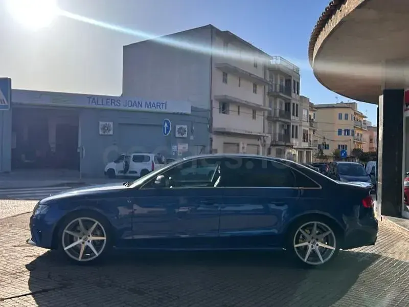 Usado Audi A4 S-Line 160 CV (117 kW) 2008 Azul Familiar