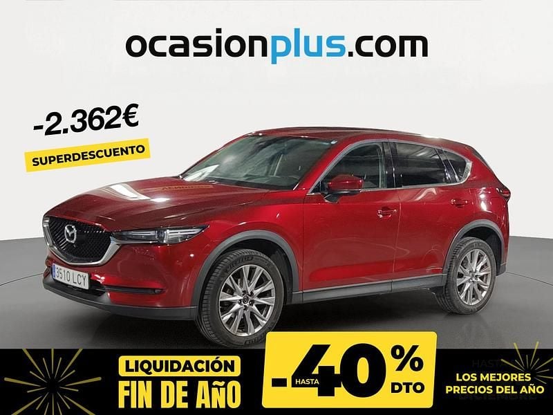 Rojo Usado 2019 Mazda CX-5 SUV | 20.490 € (Precio justo) - Imagen 1/4