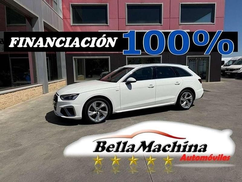 Blanco Usado 2021 Audi A4 S-Line Familiar | 17.775 € (Un poco caro) - Imagen 1/4