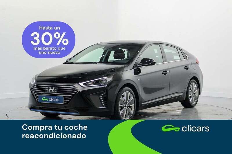 Negro Usado 2016 Hyundai Ioniq Berlina | 13.290 € (Precio justo) - Imagen 1/4