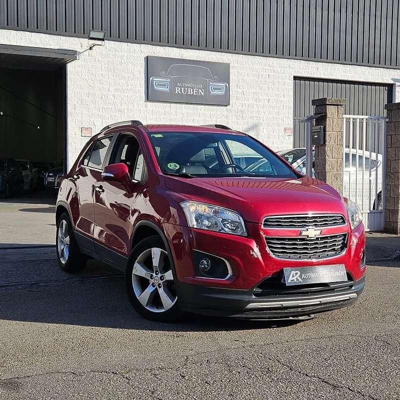 Rojo Usado 2014 Chevrolet Trax LT SUV | 6899 € (Precio justo) - Imagen 1/4
