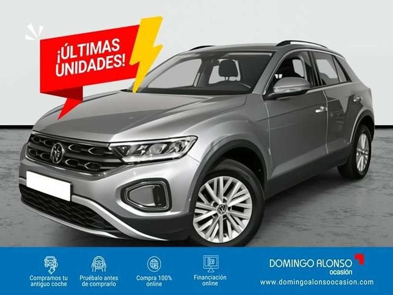Usado VW T-Roc 110 CV (80 kW) 2023 Plateado SUV