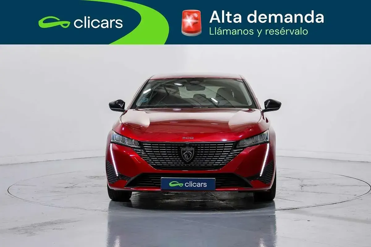 Usado Peugeot 308 Allure 131 CV (96 kW) 2024 Rojo Utilitario