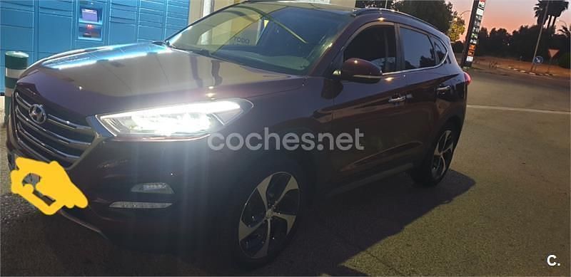 Granate Usado 2016 Hyundai Tucson SUV | 15.700 € (Precio justo) - Imagen 1/4