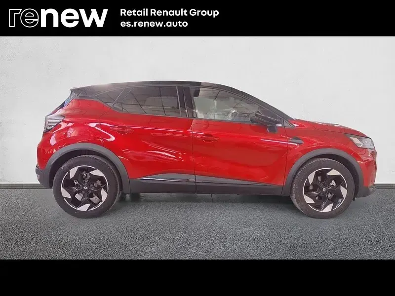Usado Renault Captur Techno 90 CV (66 kW) 2024 Rojo SUV