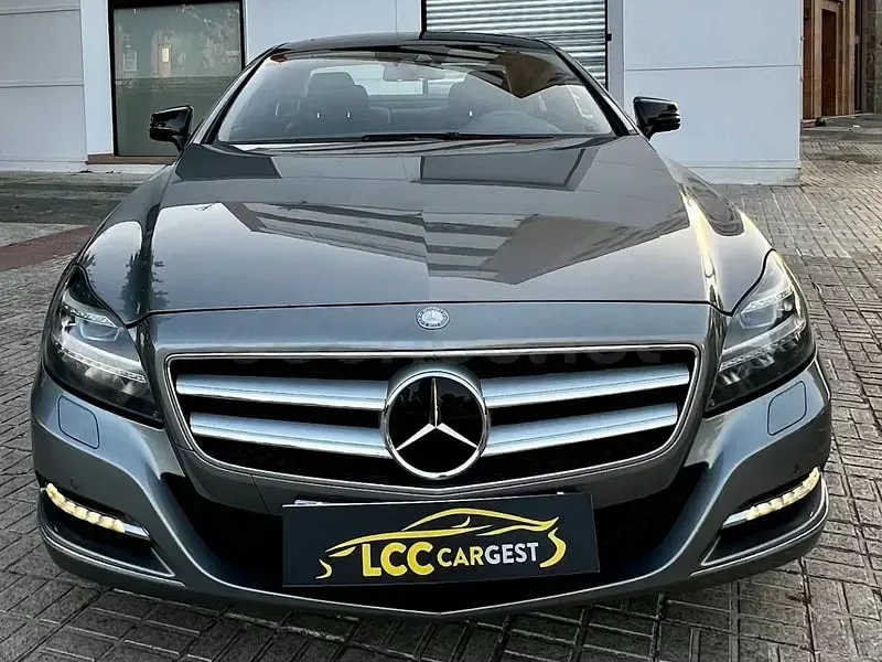 Usado Mercedes CLS350 265 CV (194 kW) 2013 Gris / plata Coupe