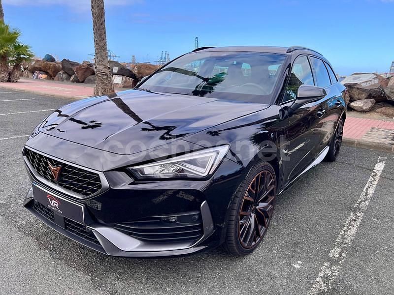 Negro Usado 2021 Cupra Leon Familiar | 26.790 € (Precio justo) - Imagen 1/4