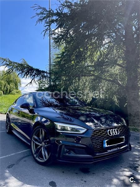 Usado Audi A5 Sportback Sport 190 CV (139 kW) 2017 Negro Utilitario