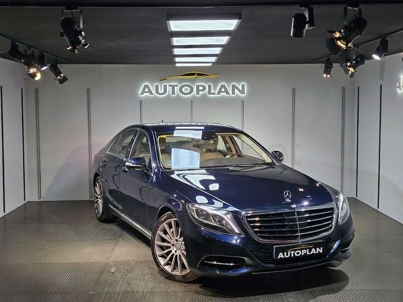 Usado Mercedes S500 455 CV (334 kW) 2015 Azul Berlina