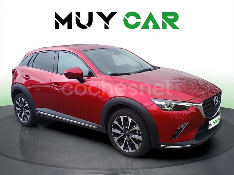 Rojo Usado 2021 Mazda CX-3 SUV | 20.490 € (Precio justo) - Imagen 1/4