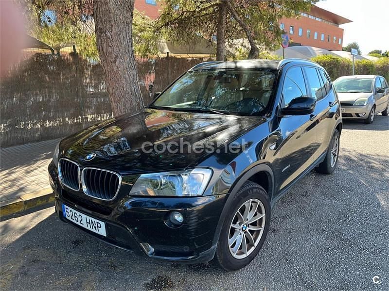 Usado BMW X3 177 CV (130 kW) 2013 Negro SUV