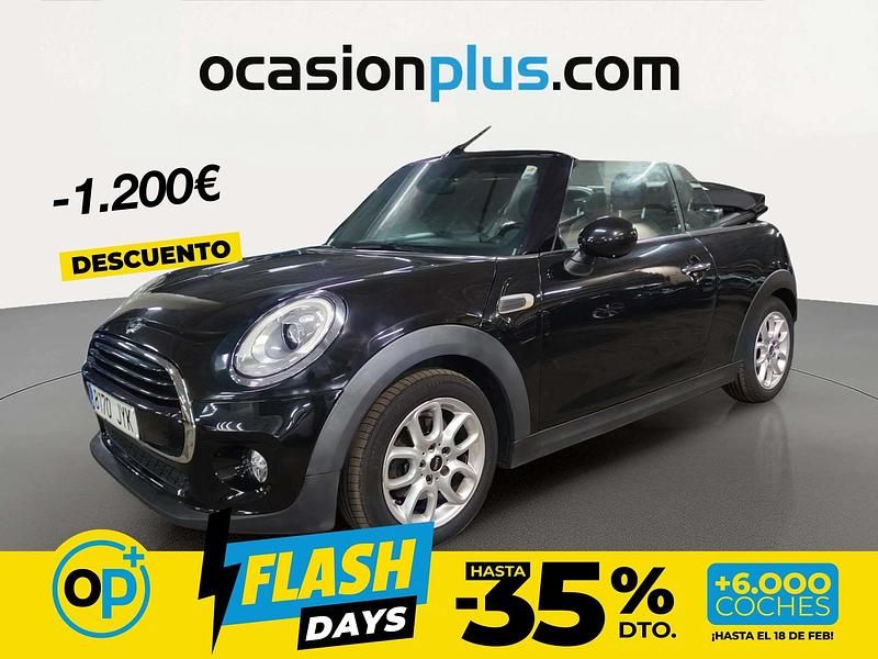 Usado Mini Cooper D Cabriolet 116 CV (85 kW) 2017 Negro Descapotable