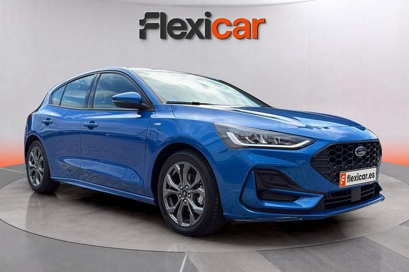 Azul Usado 2023 Ford Focus ST-Line Berlina | 18.690 € (Precio justo) - Imagen 1/4