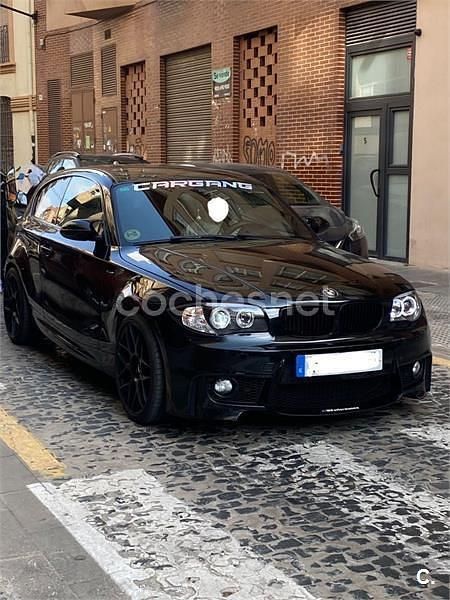 Negro Usado 2008 BMW 118 Coupé Coupe | 10.000 € (Un poco caro) - Imagen 1/4