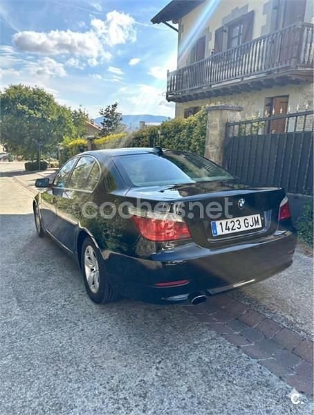 Usado BMW 520 Comfort Edition 163 CV (119 kW) 2008 Negro Berlina