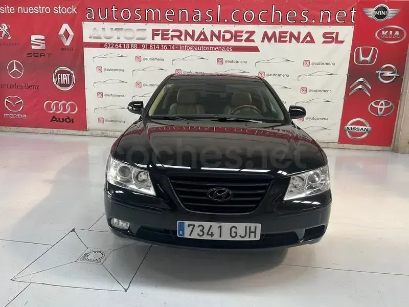 Usado Hyundai Sonata Style 235 CV (172 kW) 2008 Negro Berlina