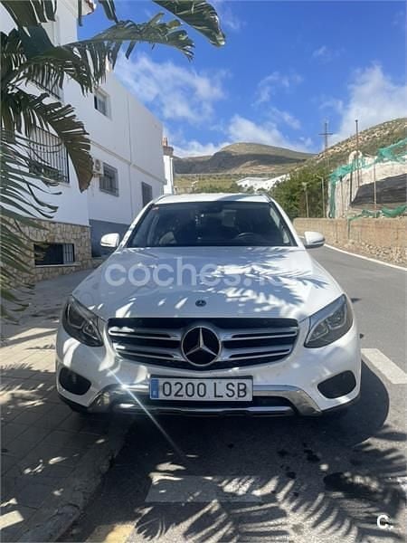 Usado Mercedes GLC250 204 CV (150 kW) 2017 Blanco SUV