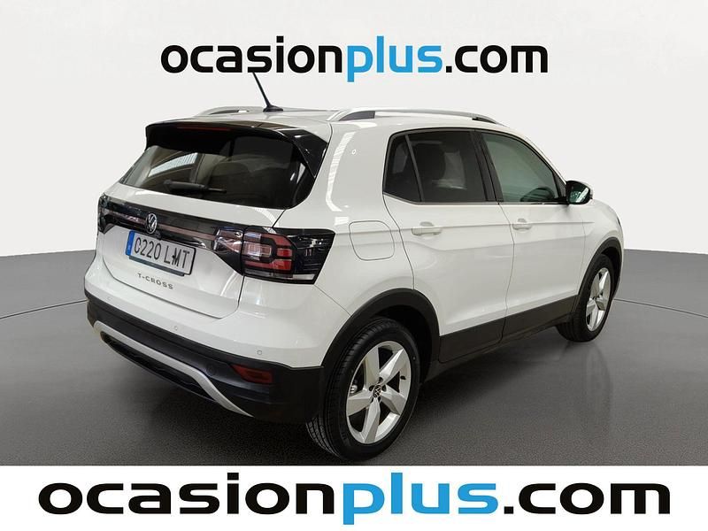 Usado VW T-Cross Sportline 110 CV (80 kW) 2021 Blanco SUV