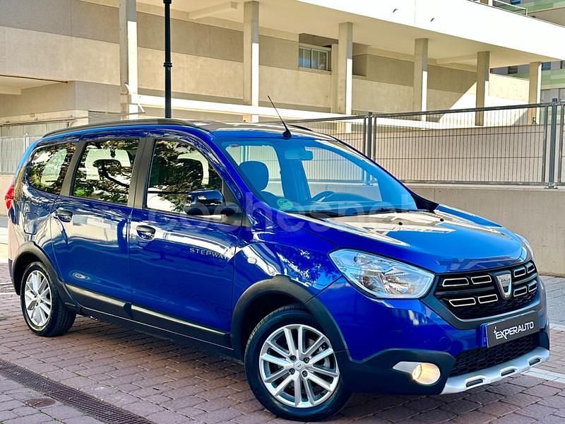Azul Usado 2021 Dacia Lodgy Monovolumen | 15.480 € (Buen precio) - Imagen 1/4