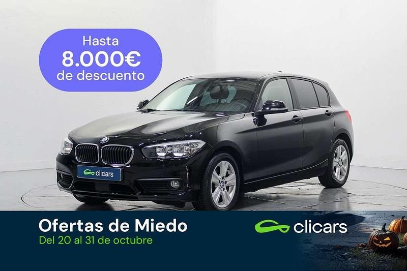Negro Usado 2017 BMW 118 Utilitario | 12.690 € (Super precio) - Imagen 1/4