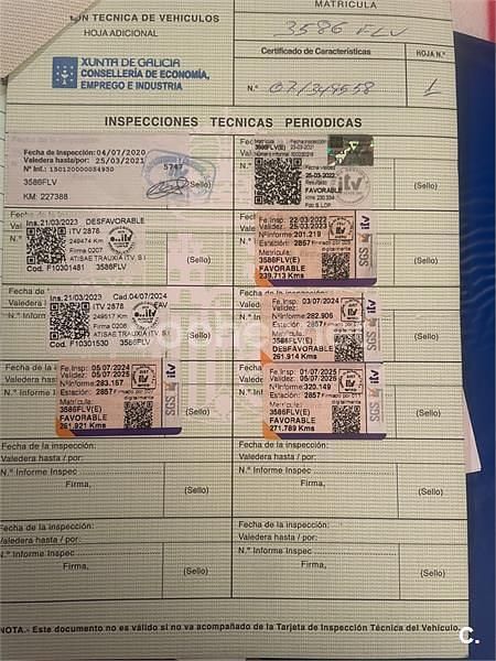 Usado Fiat Punto Classica 70 CV (51 kW) 2007 Azul Utilitario