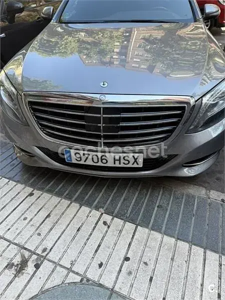 Usado Mercedes S350 258 CV (189 kW) 2013 Gris / plata Berlina