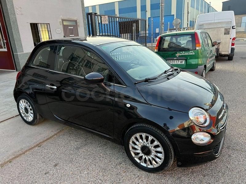 Usado Fiat 500 Lounge 69 CV (50 kW) 2018 Negro Berlina
