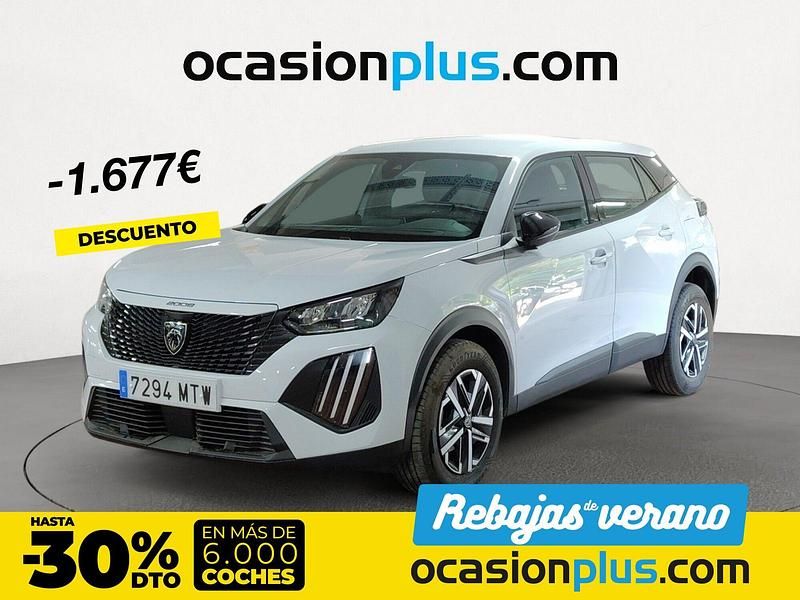 Blanco Usado 2024 Peugeot 2008 Active SUV | 18.450 € (Precio justo) - Imagen 1/4