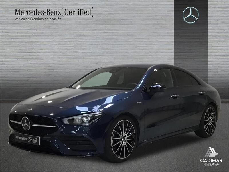 Azul Usado 2021 Mercedes CLA200 Berlina | 35.900 € (Precio justo) - Imagen 1/4
