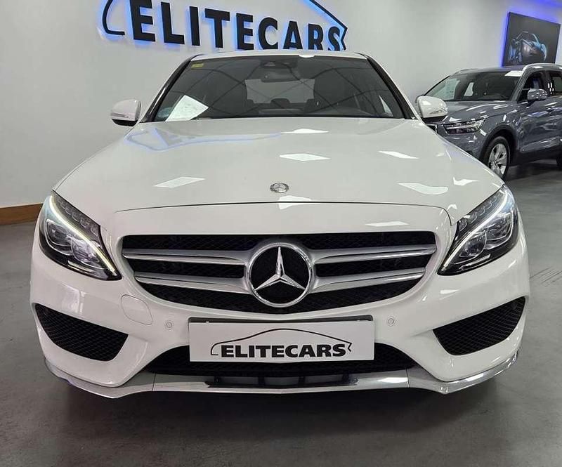 Usado Mercedes C220 Avantgarde Edition 170 CV (125 kW) 2014 Blanco Berlina