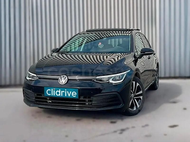 Usado VW Golf VII Style 150 CV (110 kW) 2021 Negro Utilitario