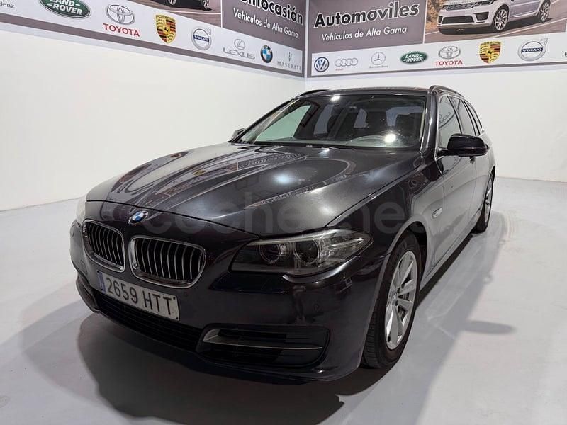 Usado BMW 520 184 CV (135 kW) 2013 Negro Familiar