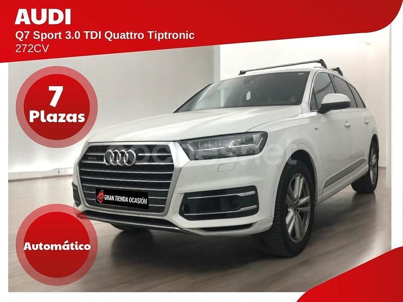 Blanco Usado 2017 Audi Q7 Sport SUV | 28.980 € (Buen precio) - Imagen 1/4