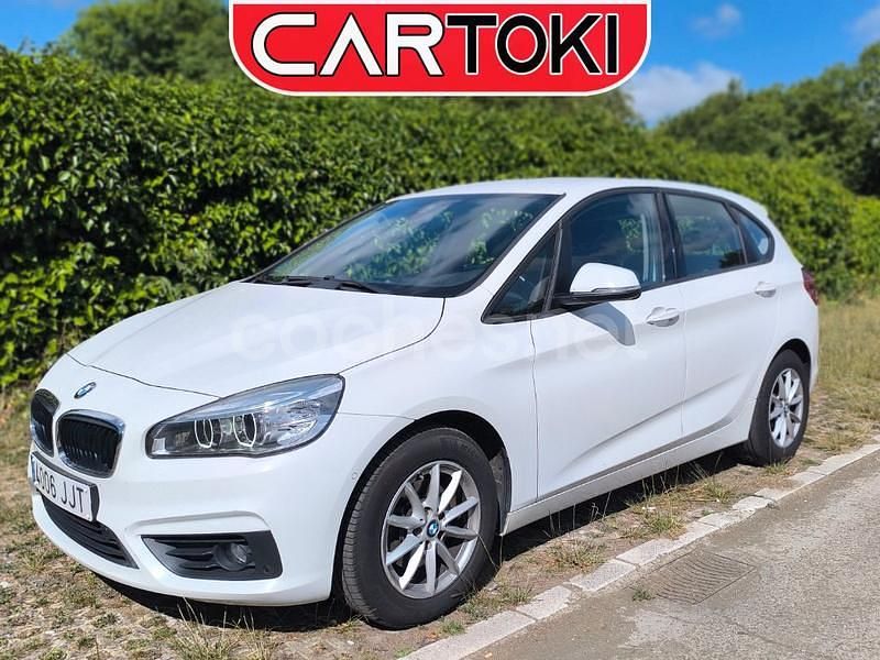 Blanco Usado 2015 BMW 216 Active Tourer Monovolumen | 13.900 € (Caro) - Imagen 1/4