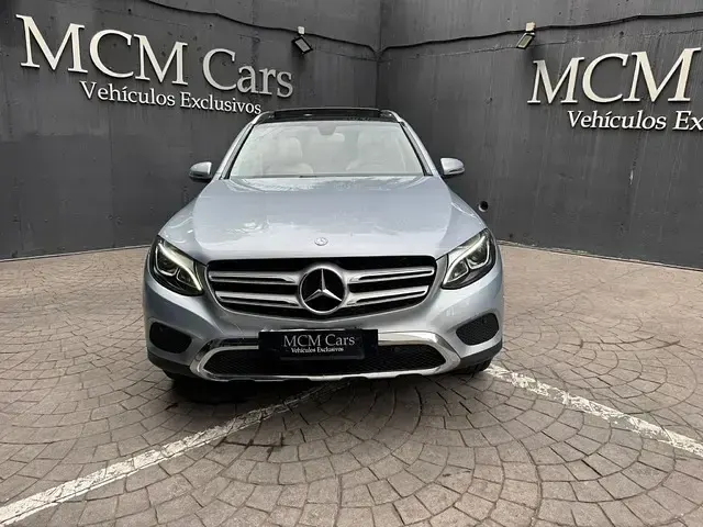 Usado Mercedes GLC250 204 CV (150 kW) 2016 Gris / plata SUV